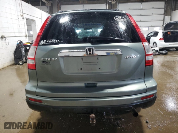 2011 Honda CR-V EX-L with VIN 5J6RE4H74BL055399, listed as a Copart auction lot 60172075 with 152,719 mi miles and Salvage title. Bid and sale history available at DreamBid. Image 6.