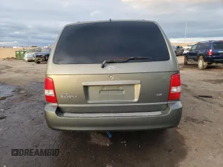 2003 Kia Sedona LX with VIN KNDUP131636359281, listed as a Copart auction lot 81978154 with 180,813 mi miles and Salvage Title. Bid and sale history available at carsss.com. Image 6.