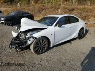 2024 Lexus IS 350 F Sport with VIN JTHGZ1E2XR5033090, listed as a Copart auction lot 76542374 with 10,282 mi miles and Non repairable. Bid and sale history available at DreamBid. Image 1.