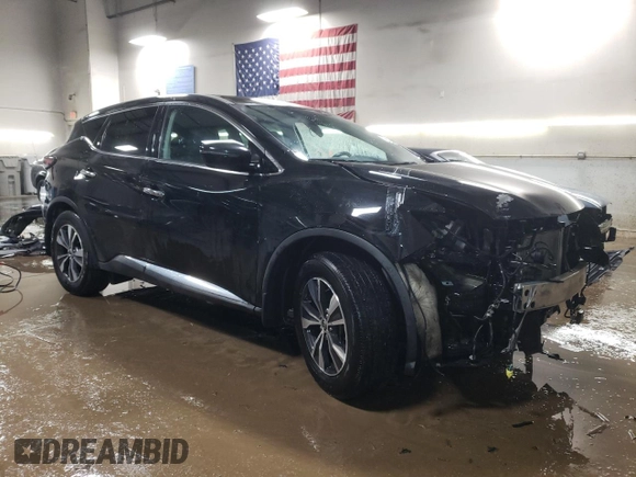 2020 Nissan Murano S with VIN 5N1AZ2AS5LN159427, listed as a Copart auction lot 42204405 with 69,792 mi miles and Salvage Title. Bid and sale history available at DreamBid. Image 4.