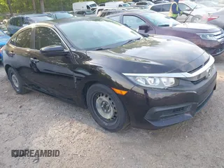 2016 Honda Civic Sedan LX with VIN 19XFC2F57GE019341, listed as a IAAI auction lot 42054403 with 136,768 mi miles. Bid and sale history available at carsss.com. Image 1.