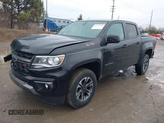 2021 Chevrolet Colorado 4WD Z71 with VIN 1GCGTDEN7M1282445, listed as a IAAI auction lot 41737419 with 27,187 mi miles and . Bid and sale history available at DreamBid. Image 17.