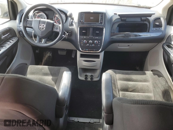 2019 Dodge Grand Caravan SE with VIN 2C4RDGBG5KR796753, listed as a Copart auction lot 49871815 with 97,983 mi miles and Salvage Title. Bid and sale history available at DreamBid. Image 8.