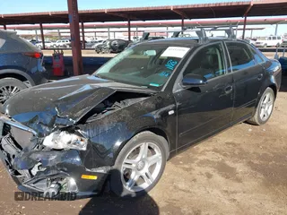 2008 Audi A4 2.0T with VIN WAUAF78E18A072100, listed as a IAAI auction lot 41414190 with 129,408 mi miles. Bid and sale history available at carsss.com. Image 17.