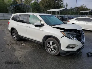 2016 Honda Pilot EX-L with VIN 5FNYF5H71GB034413, listed as a Copart auction lot 50452695 with 118,907 mi miles and Salvage Title. Bid and sale history available at DreamBid. Image 4.