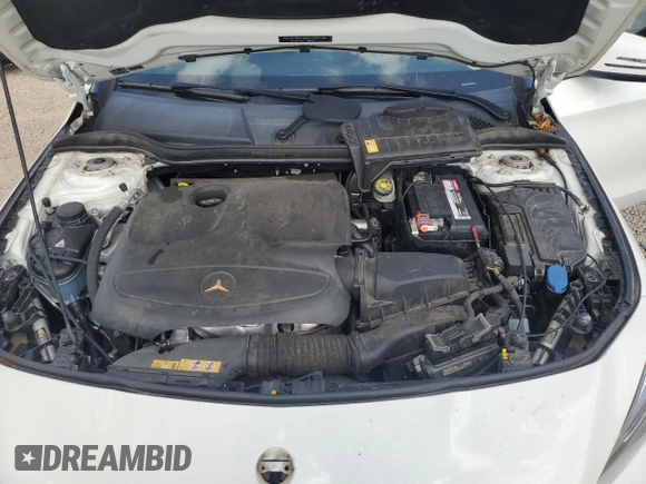 2014 Mercedes-Benz CLA 250 with VIN WDDSJ4EB4EN105826, listed as a Copart auction lot 56993945 with 123,317 mi miles and Salvage title. Bid and sale history available at DreamBid. Image 11.