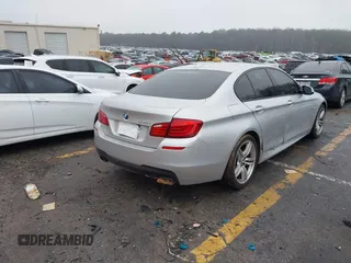 2013 BMW 5 Series 550i with VIN WBAFR9C57DDX80666, listed as a IAAI auction lot 41556020 with 137,418 mi miles and . Bid and sale history available at carsss.com. Image 4.