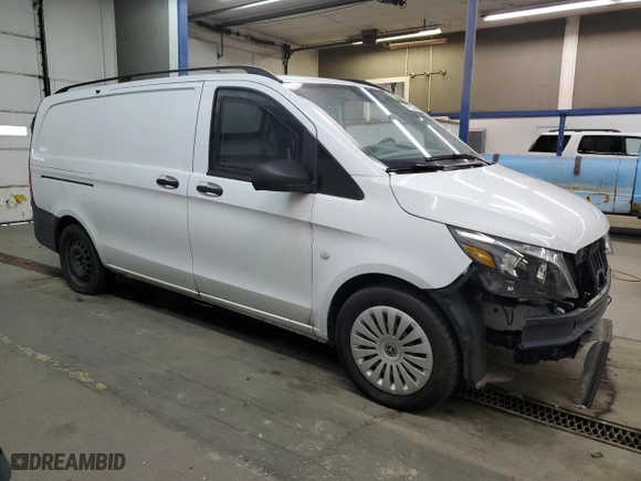 2021 Mercedes-Benz Metris Cargo Van with VIN W1YV0BEY8M3867002, listed as a Copart auction lot 84775284 with 5,991 mi miles and Clean Title. Bid and sale history available at carsss.com. Image 4.