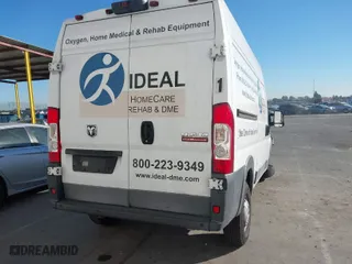 2017 Ram ProMaster Cargo Van with VIN 3C6TRVBG2HE549882, listed as a IAAI auction lot 41135506 with 221,688 mi miles. Bid and sale history available at carsss.com. Image 16.