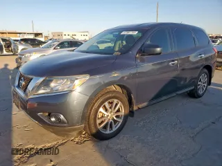 2014 Nissan Pathfinder SV with VIN 5N1AR2MN3EC720437, listed as a Copart auction lot 47987785 with 147,252 mi miles and Clean Title. Bid and sale history available at carsss.com. Image 1.