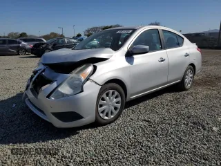 2015 Nissan Versa S Plus with VIN 3N1CN7AP0FL805725, listed as a Copart auction lot 49641495 with 176,432 mi miles and Salvage Title. Bid and sale history available at carsss.com. Image 1.