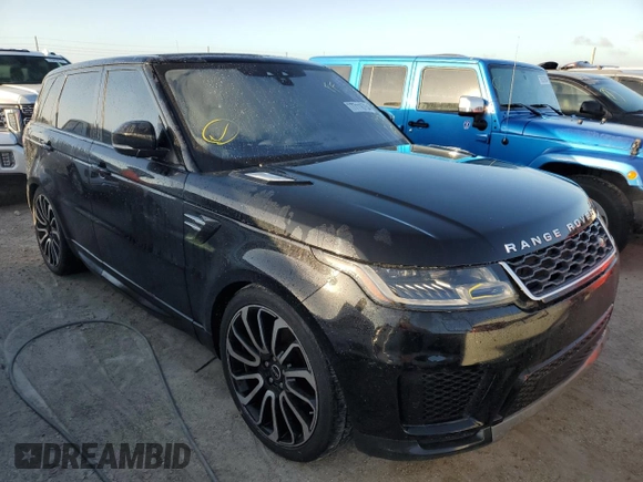 2018 Land Rover Range Rover Sport SE with VIN SALWG2RKXJA699180, listed as a Copart auction lot 77116754 with 46,595 mi miles and Non Repairable. Bid and sale history available at DreamBid. Image 4.