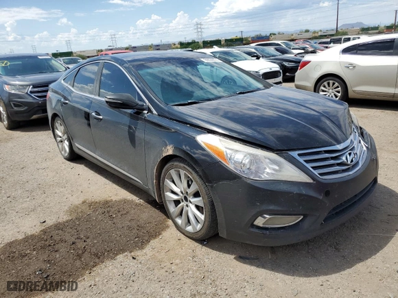 2013 Hyundai Azera with VIN KMHFH4JG7DA220477, listed as a Copart auction lot 69036074 with 126,455 mi miles and Salvage Title. Bid and sale history available at carsss.com. Image 4.