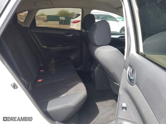 2017 Nissan Sentra S with VIN 3N1AB7AP6HY367847, listed as a IAAI auction lot 41877643 with 136,646 mi miles. Bid and sale history available at carsss.com. Image 8.
