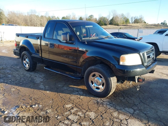 2006 Ford F-150 STX with VIN 1FTRF02W56KB73579, listed as a IAAI auction lot 41621690 with 239,770 mi miles. Bid and sale history available at carsss.com. Image 1.