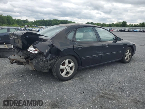 2001 Ford Taurus SEL with VIN 1FAFP56S01A258399, listed as a Copart auction lot 58963115 with 162,989 mi miles and Salvage title. Bid and sale history available at DreamBid. Image 3.
