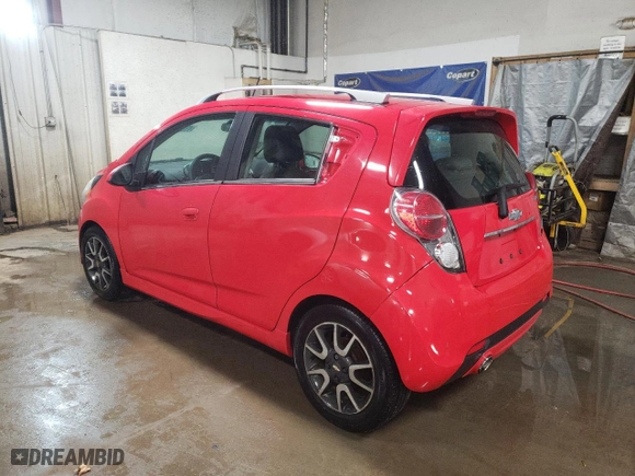 2013 Chevrolet Spark LT with VIN KL8CF6S92DC514133, listed as a Copart auction lot 49313605 with 179,075 mi miles and Salvage Title. Bid and sale history available at carsss.com. Image 2.