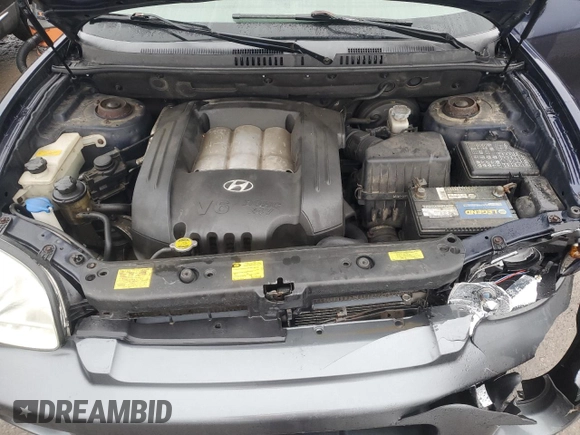 2005 Hyundai Santa Fe GLS with VIN KM8SC73D85U890802, listed as a Copart auction lot 80218154 with 230,793 mi miles and Salvage Title. Bid and sale history available at carsss.com. Image 12.