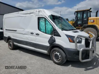 2023 Ford Transit Cargo with VIN 1FTBR1C84PKA41655, listed as a Copart auction lot 42423115 with 125,492 mi miles and Salvage Title. Bid and sale history available at carsss.com. Image 4.
