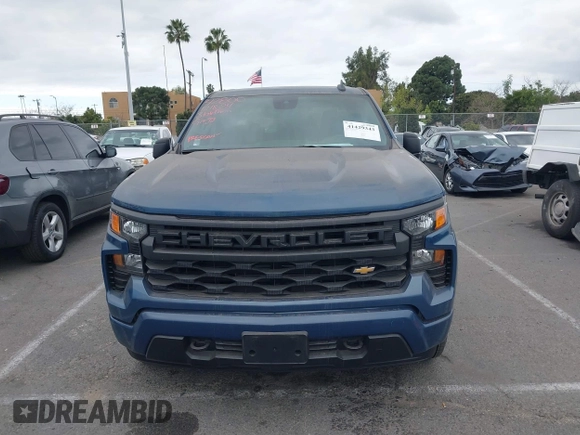2024 Chevrolet Silverado 1500 Custom with VIN 3GCPDBEK7RG252751, listed as a IAAI auction lot 41429343 with 3,735 mi miles and . Bid and sale history available at DreamBid. Image 13.