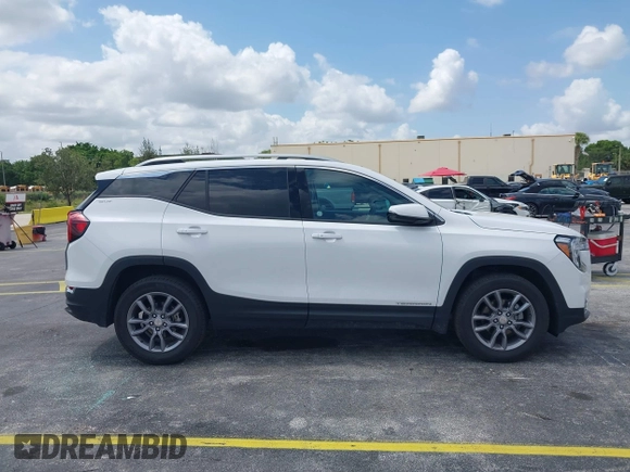 2024 GMC Terrain SLT с VIN 3GKALVEG7RL261595, выставлен на аукционе IAAI как лот 42355879 с пробегом 35 990 миль миль и . История ставок и продаж доступна на DreamBid. Изображение 13.