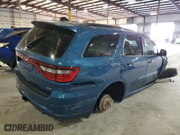 2024 Dodge Durango GT Plus с VIN 1C4RDHDG4RC237507, выставлен на аукционе Copart как лот 86144994 с пробегом Не указан миль и На запчасти • Non repairable. История ставок и продаж доступна на DreamBid. Изображение 3.
