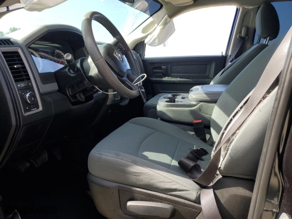2018 Ram 1500 Express with VIN 1C6RR7FG6JS212988, listed as a Copart auction lot 51281975 with 63,684 mi miles and Salvage Title. Bid and sale history available at carsss.com. Image 7.