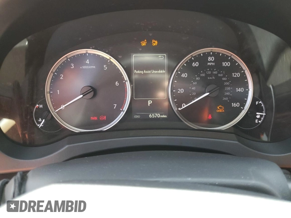 2024 Lexus IS 300 with VIN JTHCA1D27R5129489, listed as a Copart auction lot 60102655 with 6,570 mi miles and Salvage title. Bid and sale history available at DreamBid. Image 9.