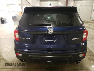 2021 Honda Passport EX-L with VIN 5FNYF8H50MB016075, listed as a Copart auction lot 44127035 with 18,707 mi miles and Salvage Title. Bid and sale history available at DreamBid. Image 6.