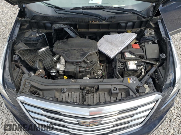 2019 Cadillac XT5 Luxury FWD with VIN 1GYKNCRSXKZ101832, listed as a Copart auction lot 54574825 with Not provided miles and Salvage title. Bid and sale history available at DreamBid. Image 12.
