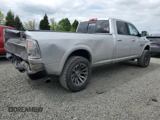 2014 Ram 2500 Laramie with VIN 3C6UR5KL1EG213660, listed as a Copart auction lot 53750055 with 267,667 mi miles and Salvage title. Bid and sale history available at DreamBid. Image 3.