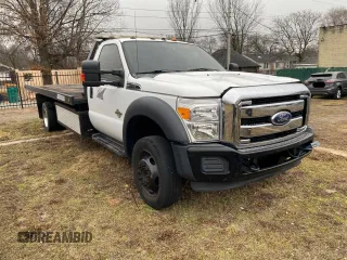 2011 Ford F-550 XL with VIN 1FDUF5GT2BEC23705, listed as a Copart auction lot 49288015 with 416,635 mi miles and Clean Title. Bid and sale history available at carsss.com. Image 1.