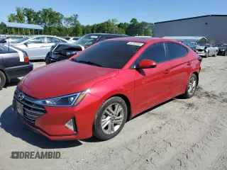 2020 Hyundai Elantra SEL z VIN 5NPD84LF1LH552891, wystawiony jako Copart lot #55763045 z przebiegiem 27 332 mil mil oraz Szkoda całkowita • Salvage title. Historia ofert i sprzedaży dostępna na DreamBid. Obrazek 1.