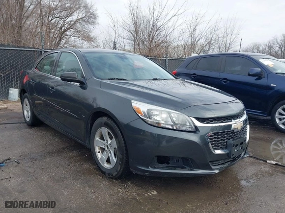 2014 Chevrolet Malibu LS with VIN 1G11B5SL6EF207928, listed as a IAAI auction lot 41153065 with 113,313 mi miles. Bid and sale history available at carsss.com. Image 1.
