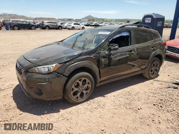 2023 Subaru Crosstrek Special Sports with VIN JF2GTHRC6PH324648, listed as a Copart auction lot 58206325 with 34,951 mi miles and Salvage title. Bid and sale history available at DreamBid. Image 1.