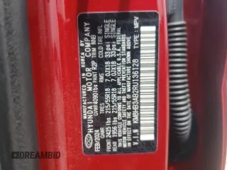 2024 Hyundai Kona SEL with VIN KM8HB3AB2RU136128, listed as a Copart auction lot 66012754 with Not Provided miles and Salvage Title. Bid and sale history available at carsss.com. Image 13.