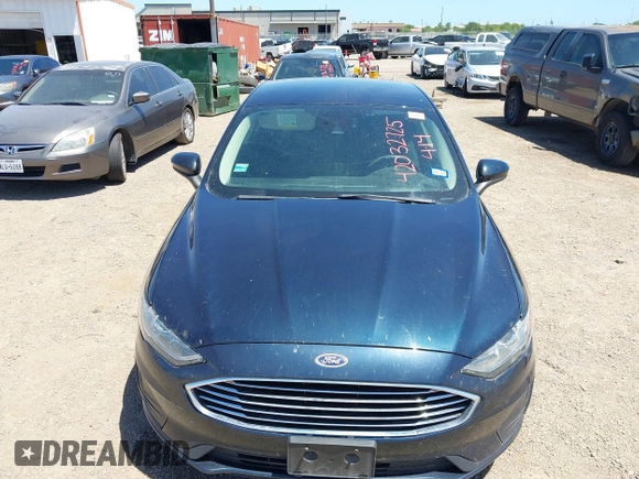 2020 Ford Fusion SE with VIN 3FA6P0HD8LR111256, listed as a IAAI auction lot 42032725 with 98,822 mi miles. Bid and sale history available at carsss.com. Image 12.