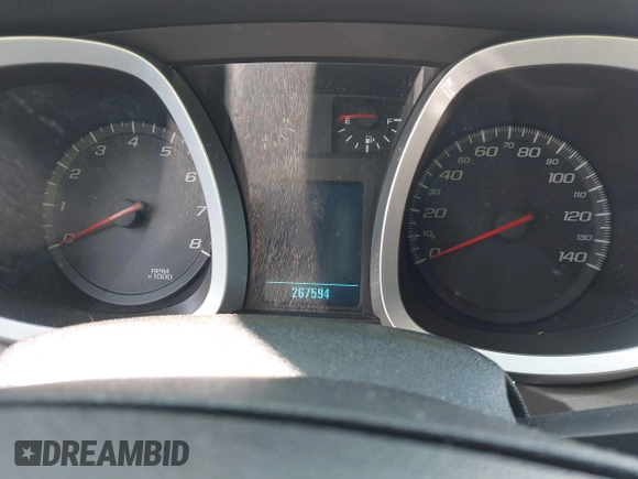 2010 Chevrolet Equinox LT w/2LT with VIN 2CNALPEW5A6400660, listed as a IAAI auction lot 41939736 with 267,594 mi miles. Bid and sale history available at carsss.com. Image 7.