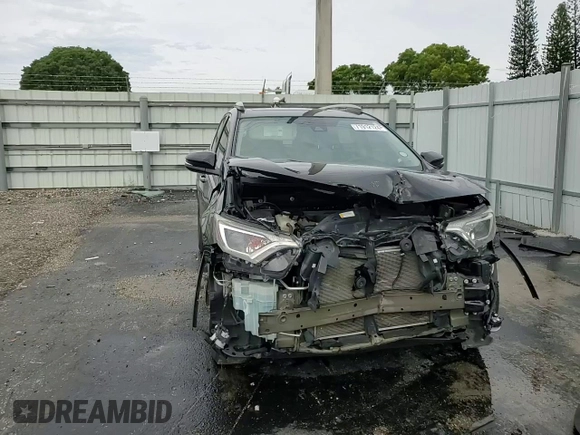 2017 Toyota RAV4 XLE with VIN 2T3WFREV9HW400776, listed as a Copart auction lot 71912124 with 51,159 mi miles and Salvage Title. Bid and sale history available at carsss.com. Image 12.