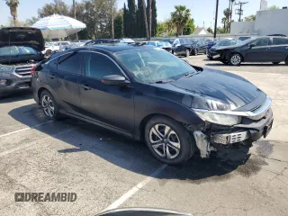 2016 Honda Civic Sedan LX with VIN 2HGFC2F55GH568199, listed as a Copart auction lot 51099745 with 153,952 mi miles and Clean Title. Bid and sale history available at carsss.com. Image 4.