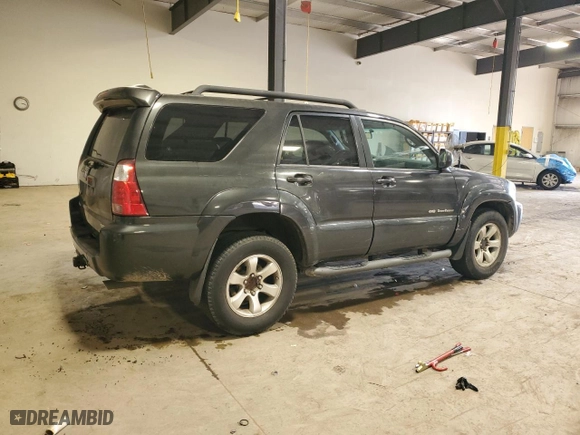 2006 Toyota 4Runner SR5 with VIN JTEBU14R668055117, listed as a Copart auction lot 53798345 with 202,593 mi miles and Salvage Title. Bid and sale history available at carsss.com. Image 3.