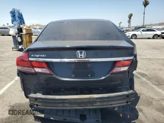 2013 Honda Civic LX z VIN 19XFB2F56DE243926, wystawiony jako Copart lot #59379185 z przebiegiem 155 333 mil mil oraz Szkoda całkowita • Salvage title. Historia ofert i sprzedaży dostępna na DreamBid. Obrazek 6.