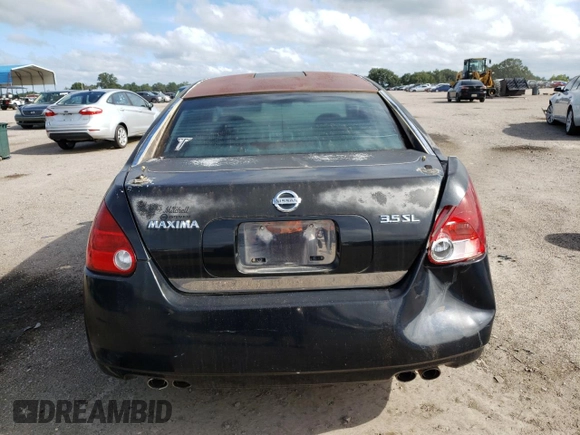 2005 Nissan Maxima 3.5 SL with VIN 1N4BA41E75C810020, listed as a Copart auction lot 65925214 with 361,221 mi miles and Clean Title. Bid and sale history available at carsss.com. Image 6.