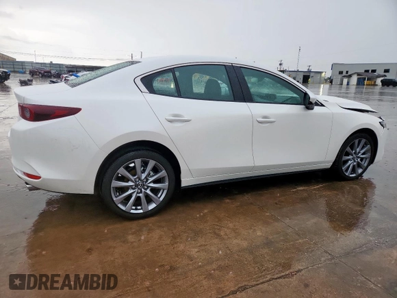 2025 Mazda 3 S Preferred z VIN 3MZBPACM8SM468564, wystawiony jako Copart lot #60070735 z przebiegiem Nie podano mil oraz Szkoda całkowita • Salvage title. Historia ofert i sprzedaży dostępna na DreamBid. Obrazek 3.
