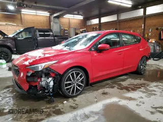 2024 Subaru Impreza Sport with VIN JF1GUAFC1R8854610, listed as a Copart auction lot 44850305 with 3,899 mi miles and Salvage Title. Bid and sale history available at carsss.com. Image 1.