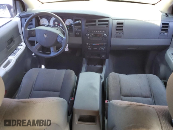 2005 Dodge Durango SXT with VIN 1D4HB38N65F614038, listed as a Copart auction lot 63580585 with 301,673 mi miles and Salvage title. Bid and sale history available at DreamBid. Image 8.