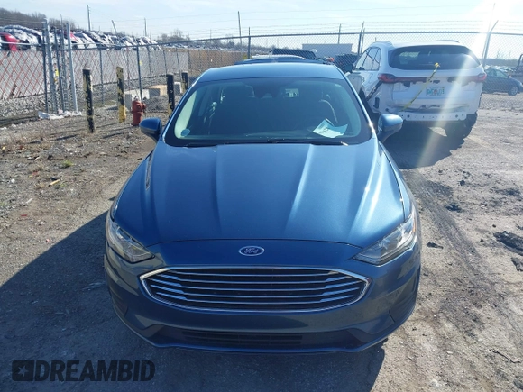 2019 Ford Fusion SE with VIN 3FA6P0LU8KR131951, listed as a IAAI auction lot 41908428 with 58,611 mi miles and . Bid and sale history available at DreamBid. Image 12.