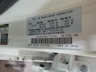 2025 Mazda 3 S Preferred z VIN JM1BPACM8S1775538, wystawiony jako Copart lot #57874615 z przebiegiem 851 mil mil oraz Czysty tytuł • Clean title. Historia ofert i sprzedaży dostępna na DreamBid. Obrazek 12.
