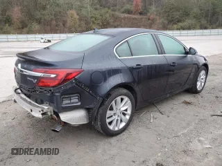 2014 Buick Regal with VIN 2G4GL5EX3E9322598, listed as a Copart auction lot 81448414 with 82,742 mi miles and Salvage Title. Bid and sale history available at DreamBid. Image 3.