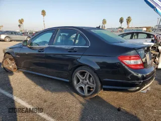 2009 Mercedes-Benz C 63 AMG with VIN WDDGF77X89F245590, listed as a Copart auction lot 75036764 with 243,430 mi miles and Salvage Title. Bid and sale history available at DreamBid. Image 2.